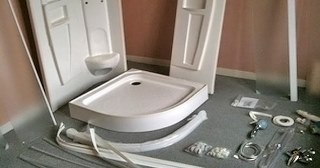 Установка душевой кабины Северск, цена от 2983 руб.